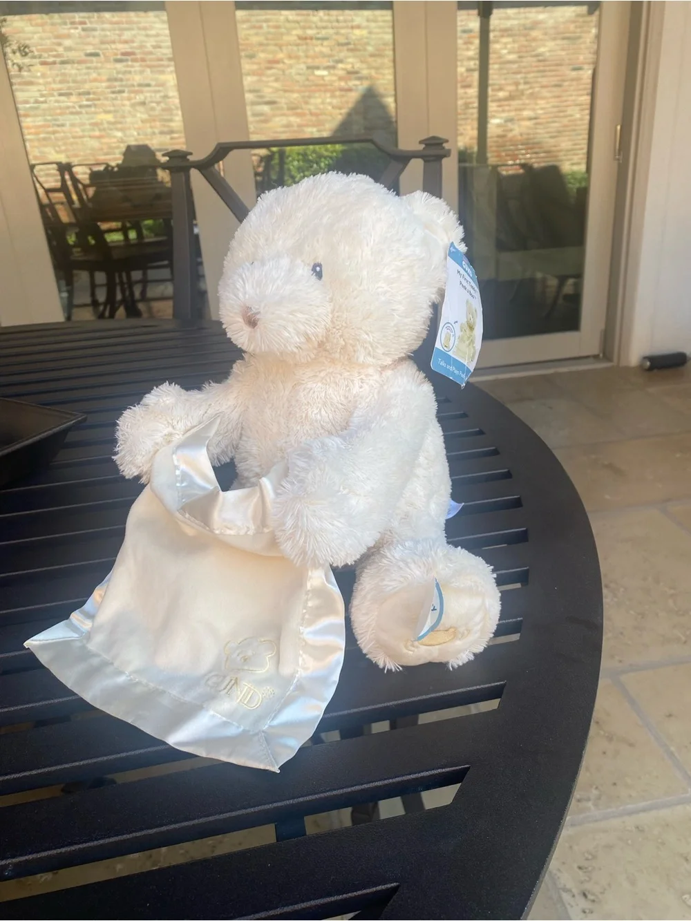 Baby GUND My First Teddy Peekaboo Bear